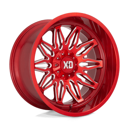 XD Series XD859 GUNNER Candy Red Milled 20x10 -18 6x135|6x139.7mm 106.1mm