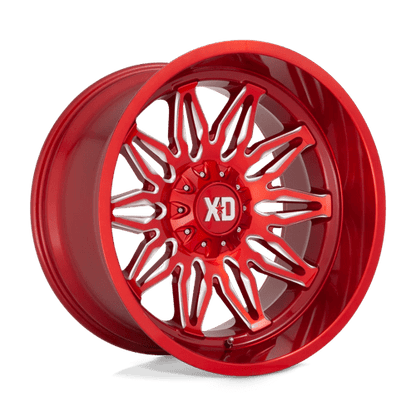 XD Series XD859 GUNNER Candy Red Milled 22x12 -44 6x135|6x139.7mm 106.1mm