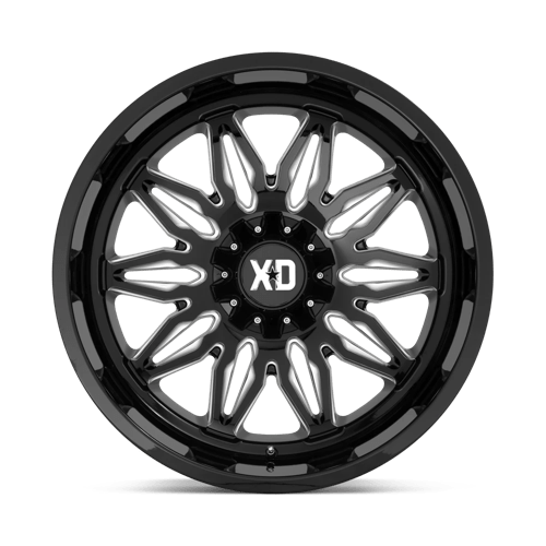 XD Series XD859 GUNNER Gloss Black Milled 20x10 -18 6x135|6x139.7mm 106.1mm