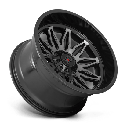 XD Series XD859 GUNNER Gloss Black Mach W/ Gray Tint 22x12 -44 5x127|5x139.7mm 78.1mm