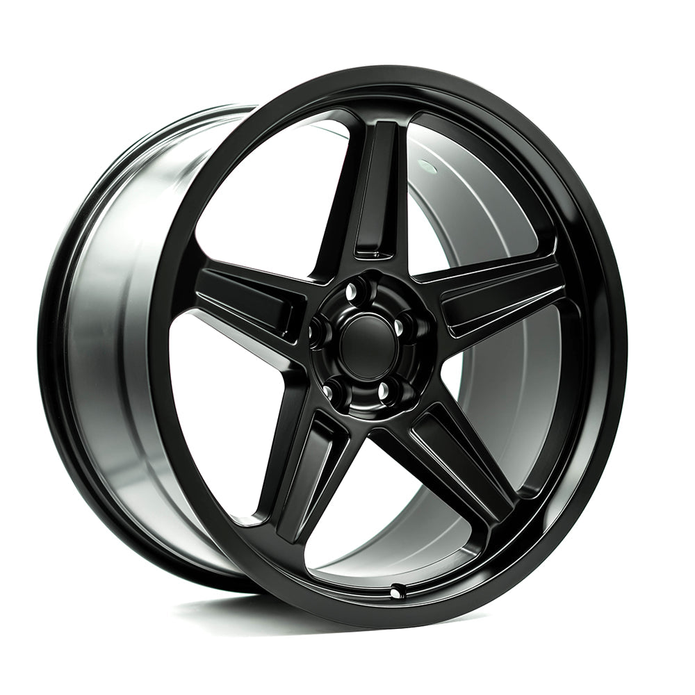 OEPlus D02 Satin Black 20x10.5 +25 5x115mm 71.5mm