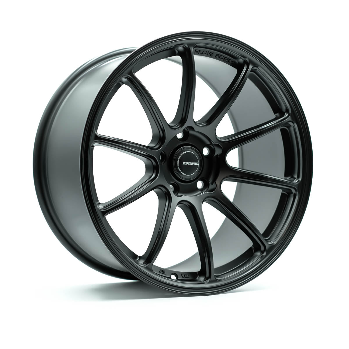 Superspeed RF03RR Matt Black 18x9.5 +38 5x114.3mm 73.1mm
