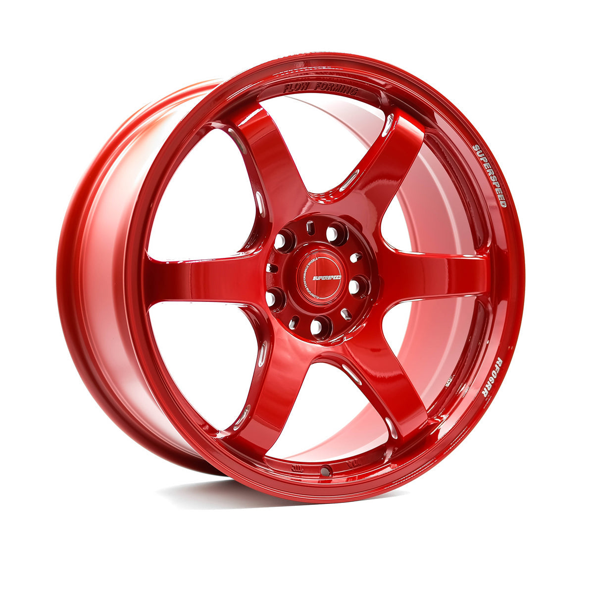 Superspeed RF06RR Hyper Red 18x8.5 +40 5x114.3mm 73.1mm