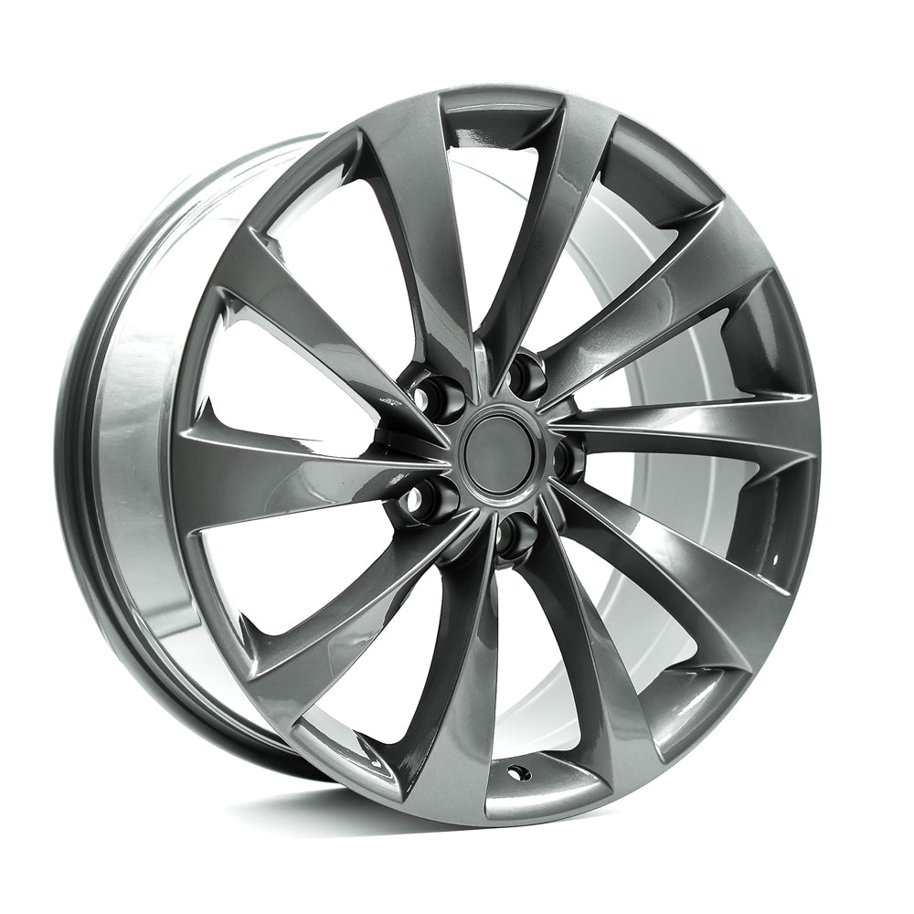 OEPlus TL01 Gloss Gunmetal 19x8.5 +35 5x120mm 64.1mm