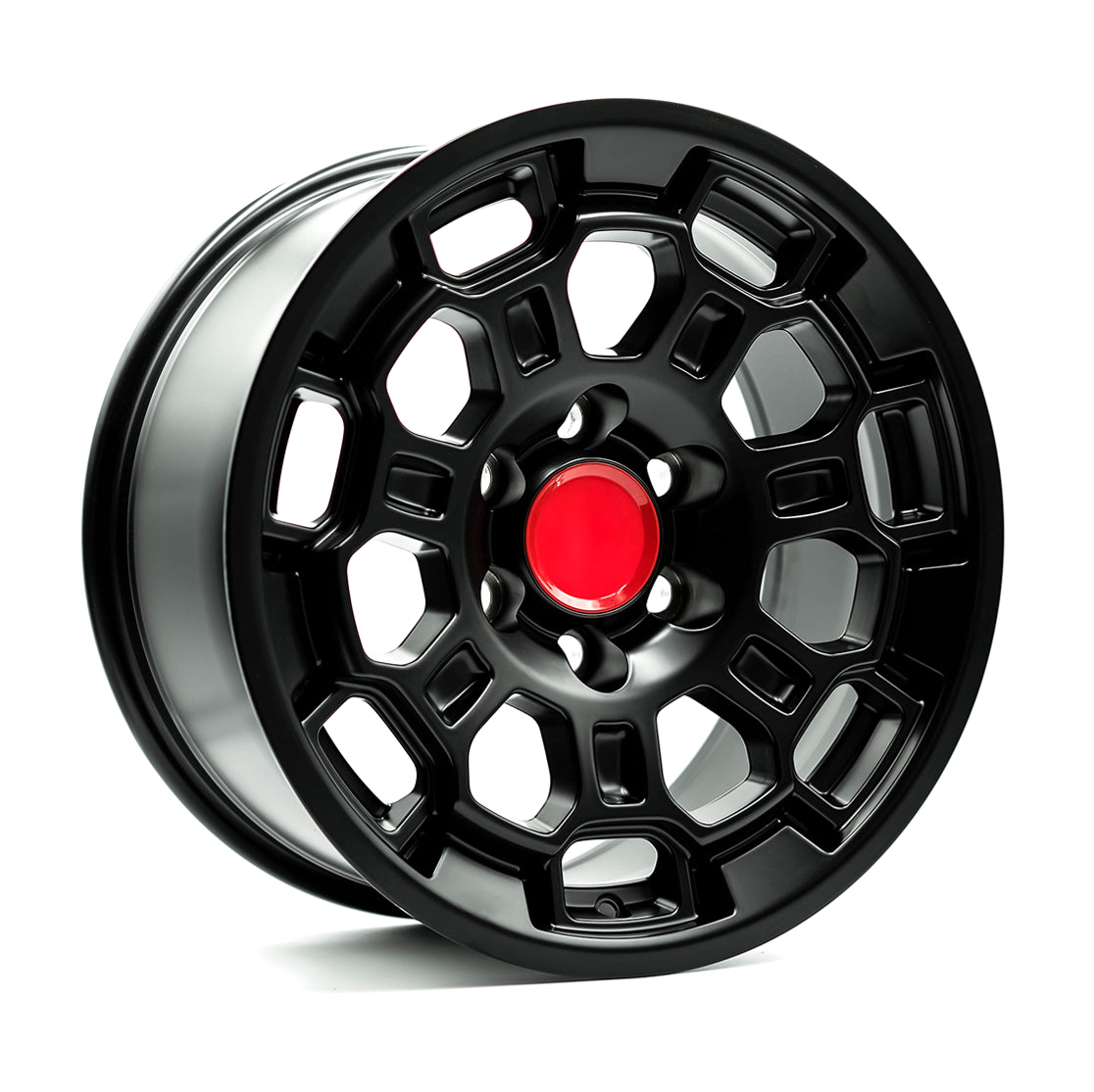 OEPlus TT03 Matt Black 18x9 +15 6x139.7mm 95.1mm