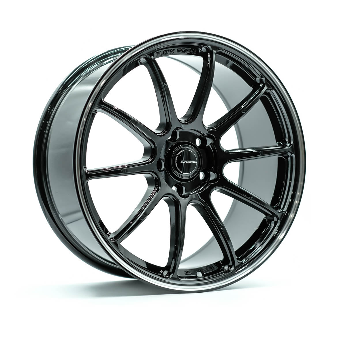 Superspeed RF03RR Black Machining 18x8.5 +45 5x114.3mm 73.1mm