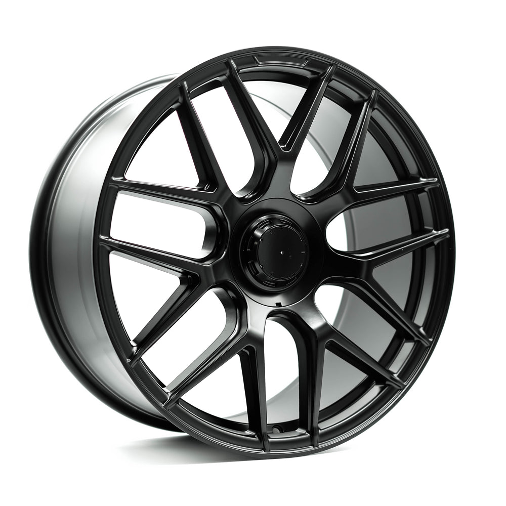 OEPlus MBS Matt Black 21x9.5 +45 5x112mm 66.6mm
