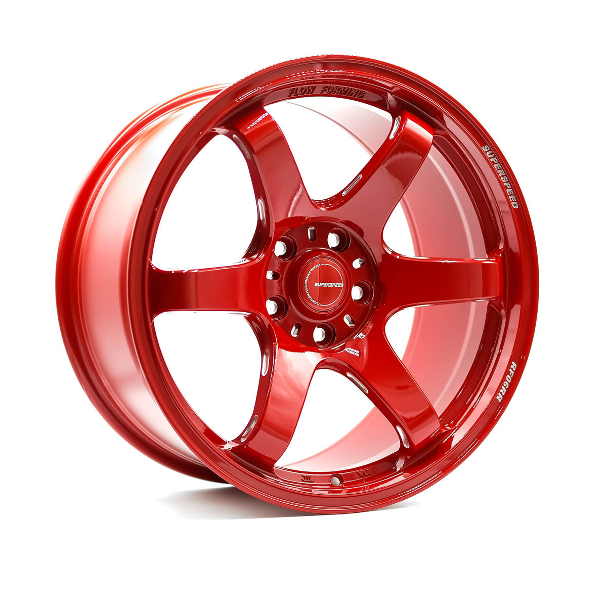 Superspeed RF06RR Hyper Red 18x9.5 +38 5x114.3mm 73.1mm