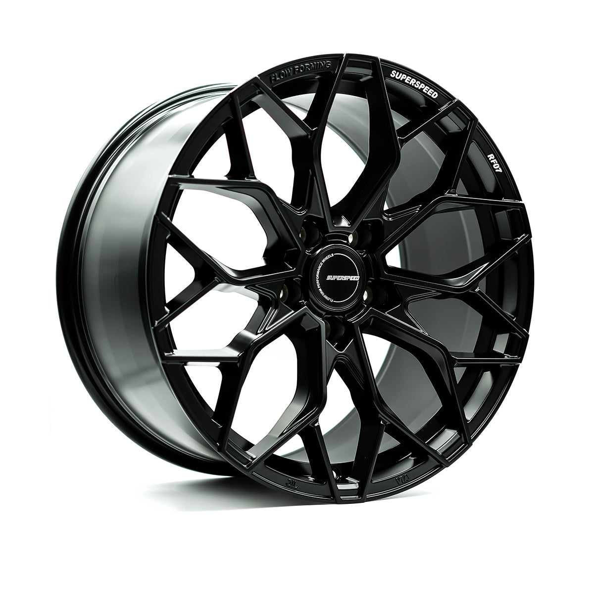 Superspeed RF07 Matt Black 20x11.5 +48 5x130mm 71.5mm