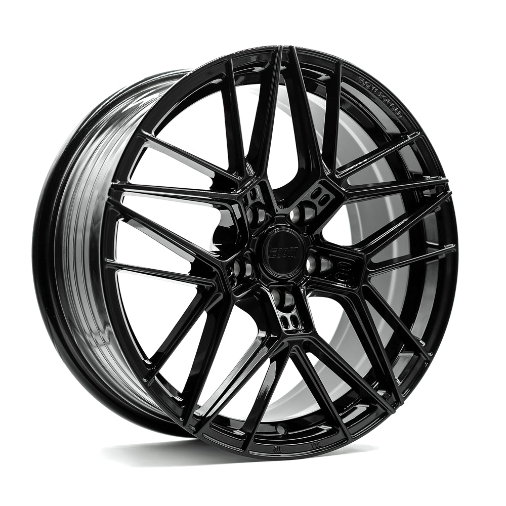 OEPlus ZOOM Gloss Black 19x8.5 +35 5x108mm 63.4mm