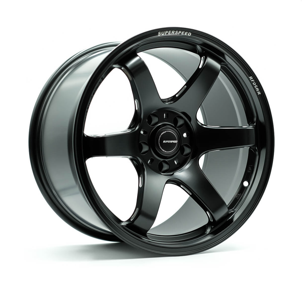 Superspeed RF06RR Matt Black 18x10.5 +22 5x114.3mm 73.1mm