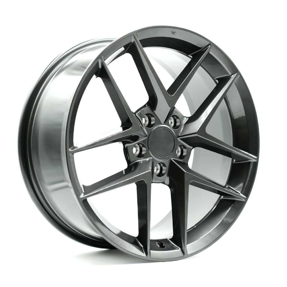 OEPlus HT04 Gloss Gunmetal 18x8 +42 5x120mm 64.1mm