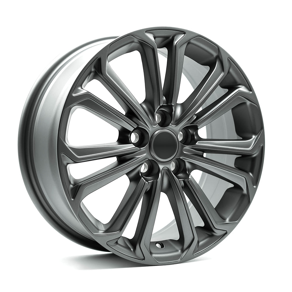 OEPlus TC01 Matt Gunmetal 16x6.5 +40 5x100mm 54.1mm