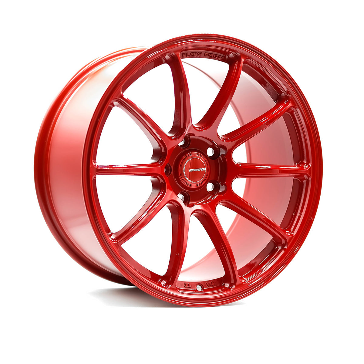 Superspeed RF03RR Hyper Red 18x9.5 +38 5x114.3mm 73.1mm