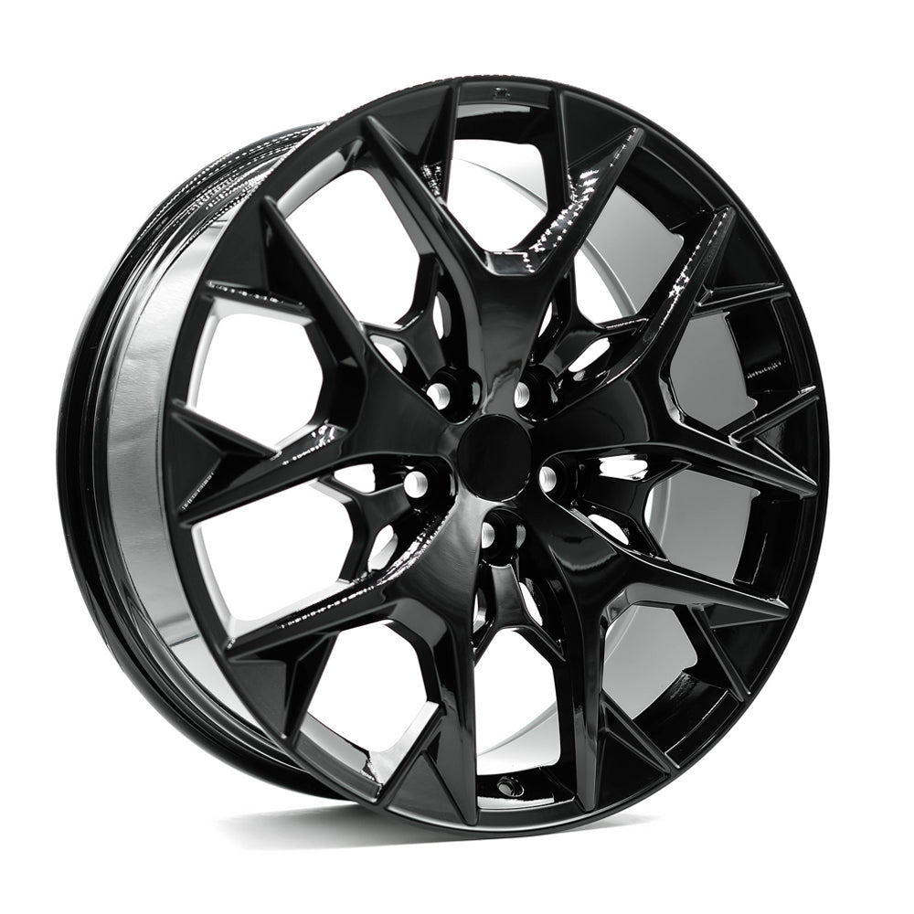 OEPlus LX06 Gloss Black 22x8.5 +35 5x120mm 60.1mm