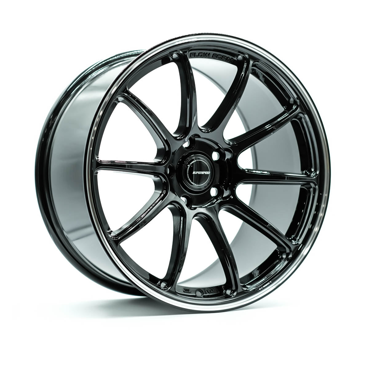 Superspeed RF03RR Black Machining 18x9.5 +38 5x120mm 64.1mm