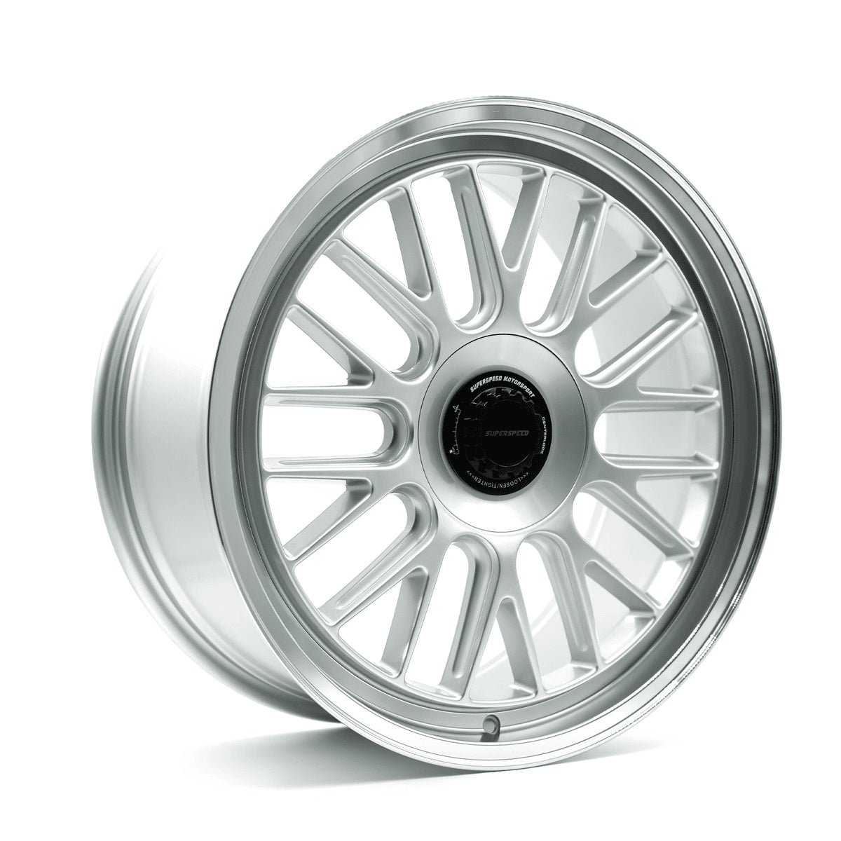 Superspeed RF01 NEO Machined Lip Silver 18x8.5 +40 5x114.3mm 73.1mm