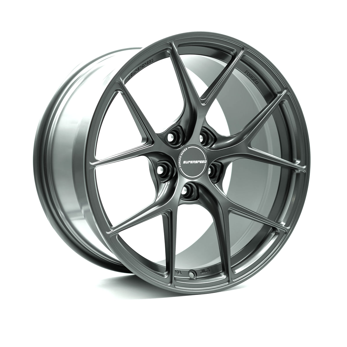 Superspeed PF05RR Matt Gunmetal 18x9.5 +42 5x120mm 64.1mm