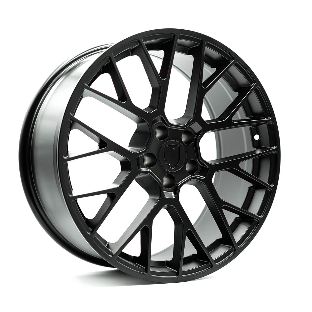 OEPlus P02 Matt Black 20x9 +48 5x130mm 71.6mm