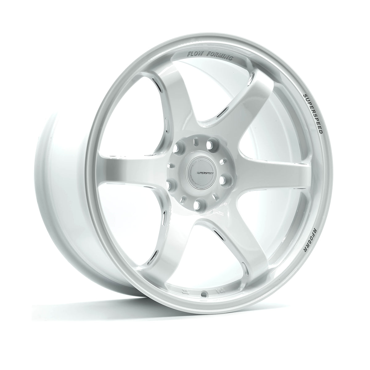 Superspeed RF06RR Speed White 18x9.5 +38 5x114.3mm 73.1mm