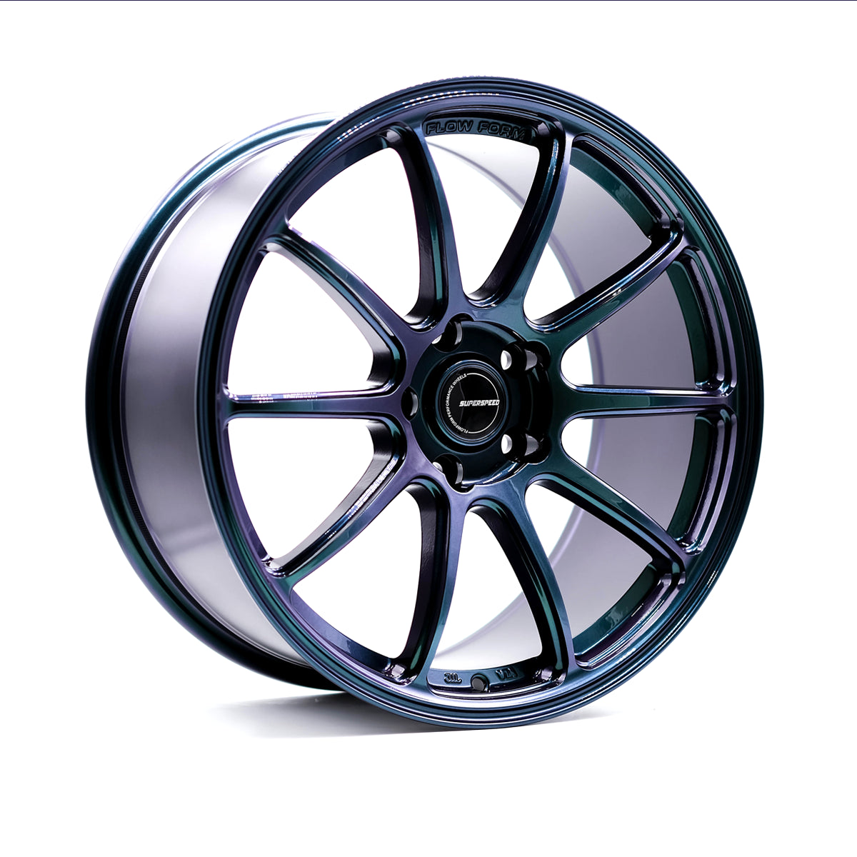 Superspeed RF03RR Nebula 18x9.5 +45 5x120mm 64.1mm