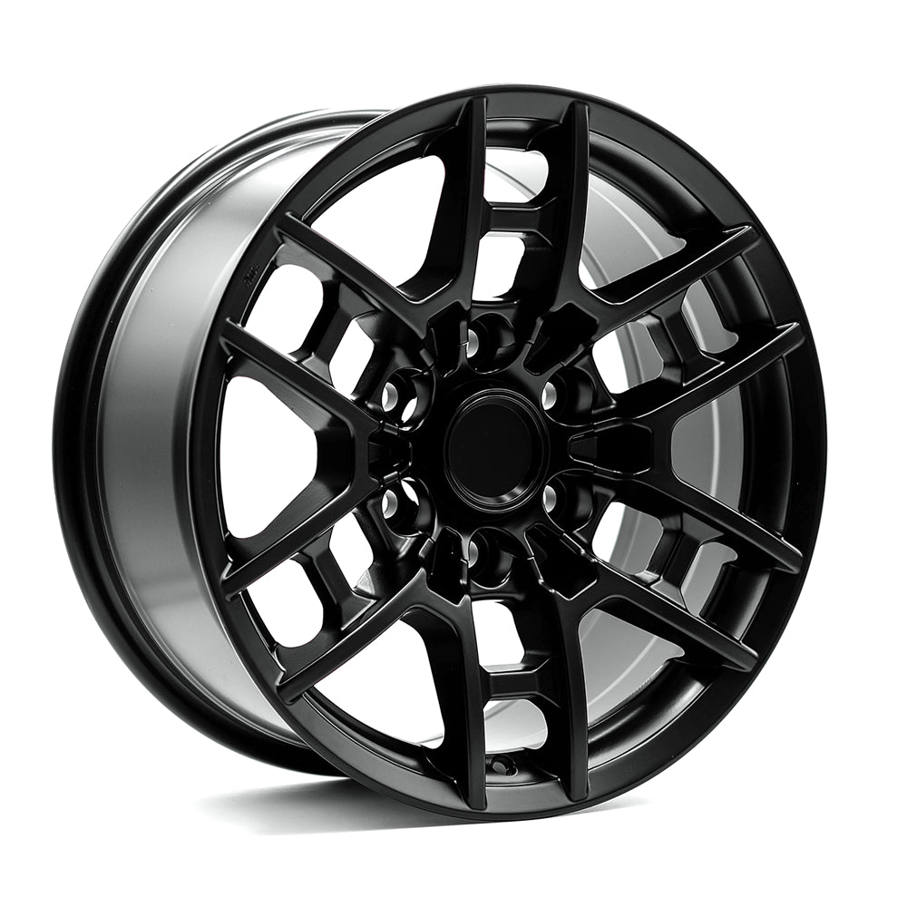 OEPlus TT05 Matt Black 17x8 +15 6x139.7mm 106.1mm