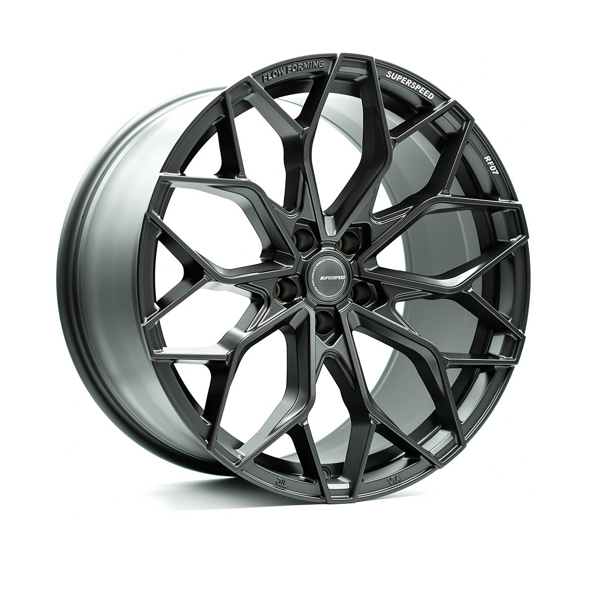 Superspeed RF07 Matt Gunmetal 20x10.5 +27 5x112mm 66.6mm