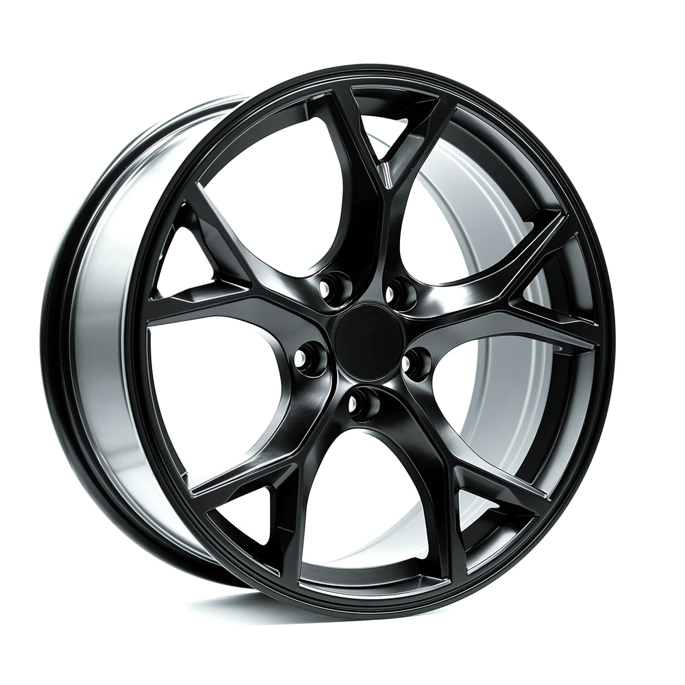 OEPlus HT01 Matt Black 17x7.5 +42 5x114.3mm 64.1mm