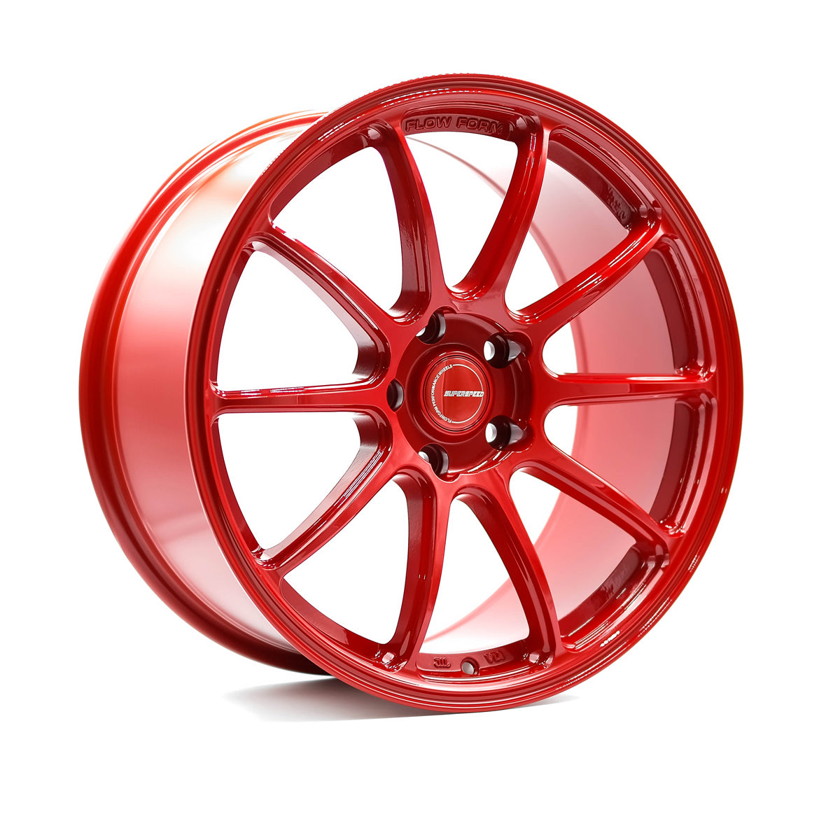 Superspeed RF03RR Hyper Red 18x8.5 +35 5x114.3mm 73.1mm