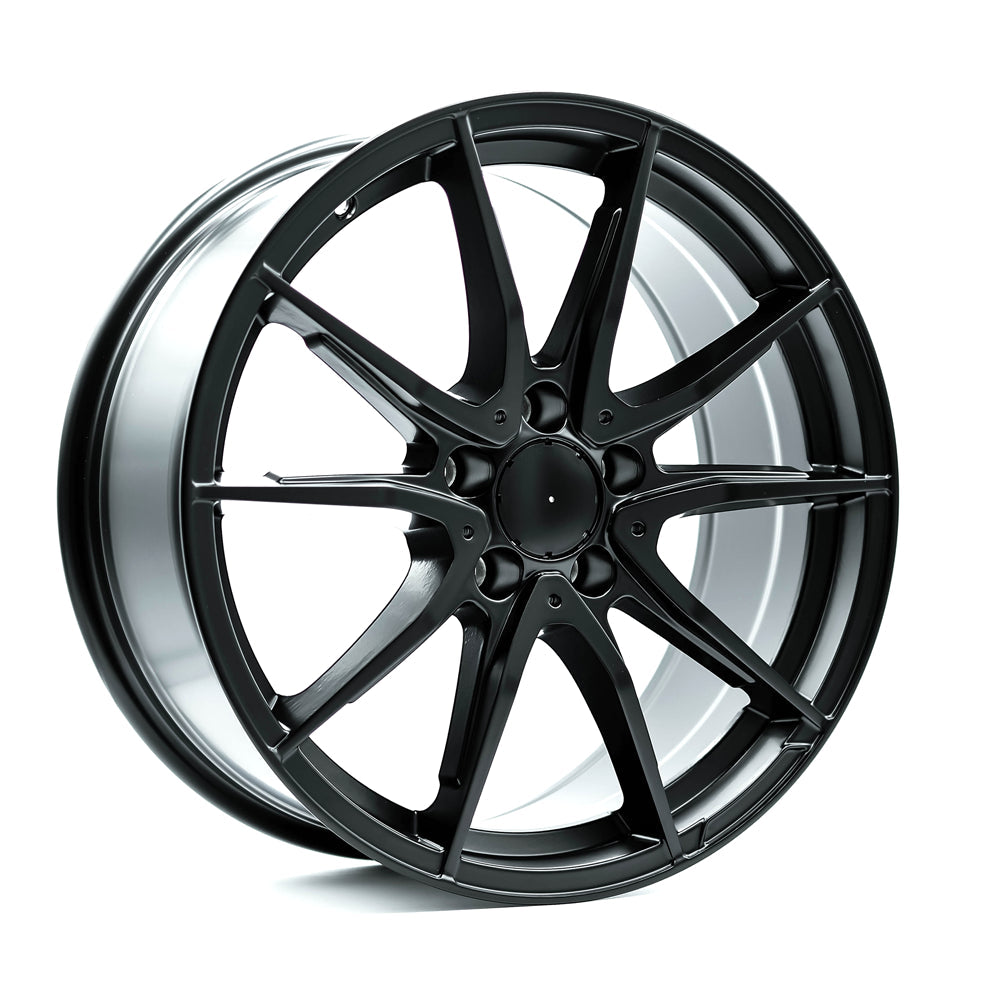 OEPlus MB1 Matt Black 19x8 +33 5x112mm 66.6mm