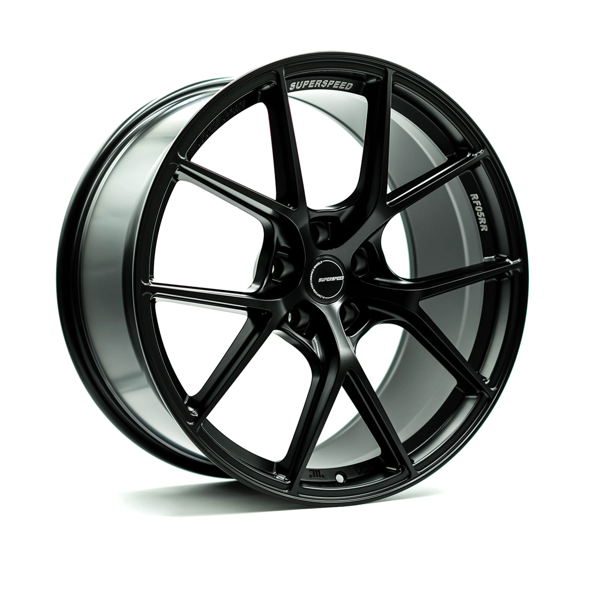 Superspeed RF05RR Matt Black 20x9.5 +25 5x112mm 66.6mm