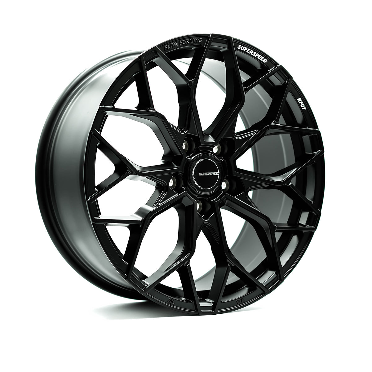 Superspeed RF07 Matt Black 20x9 +48 5x130mm 71.5mm