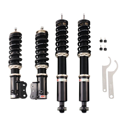 BC Racing BR Series coilovers on white background