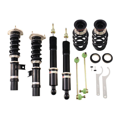 BC Racing BR Series coilovers on white background