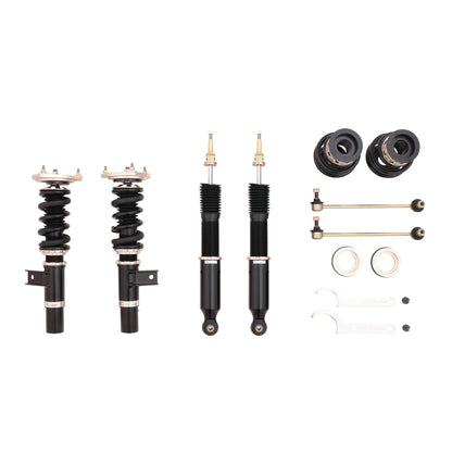 BC Racing BR Series coilovers on white background