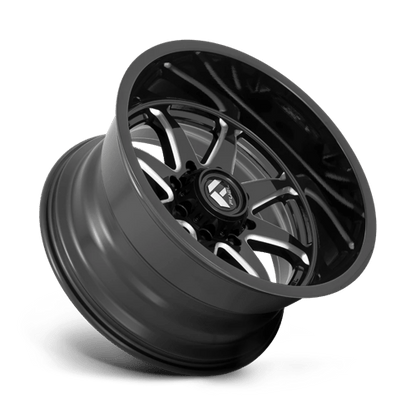 Fuel Offroad D749 HAMMER Gloss Black Milled 20x9 +1 6x139.7mm 106.1mm