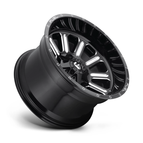 Fuel Offroad D620 HARDLINE Gloss Black Milled 18x9 +1 8x180mm 124.2mm
