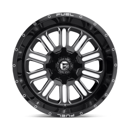 Fuel Offroad D620 HARDLINE Gloss Black Milled 20x10 -18 8x170mm 125.1mm