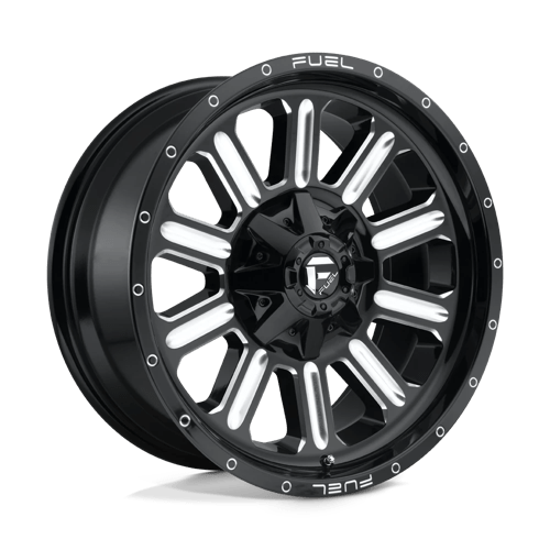 Fuel Offroad D620 HARDLINE Gloss Black Milled 20x9 +1 8x170mm 125.1mm