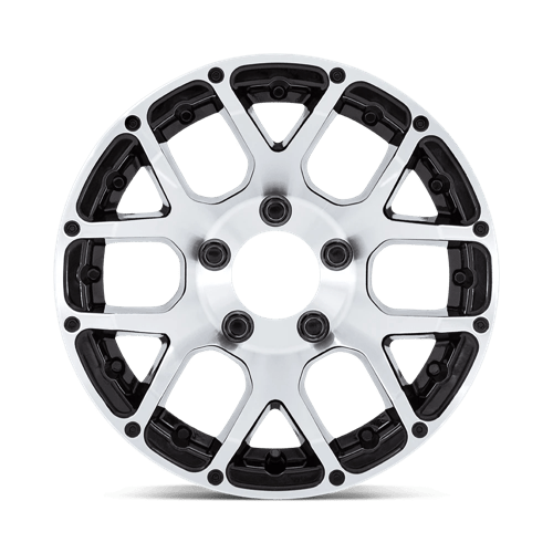Helo HE1825 Gloss Black Machined 15x6 0 6x139.7mm 104.4mm