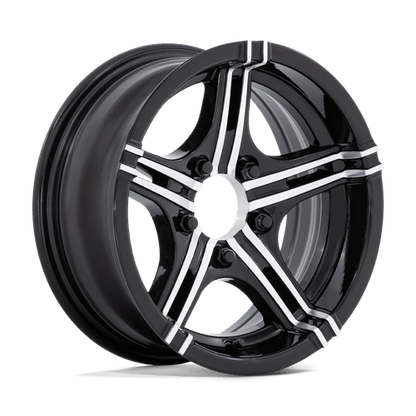 Helo HE1827 Gloss Black Machined 15x6 -6 6x139.7mm 104.4mm
