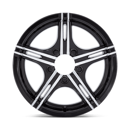 Helo HE1827 Gloss Black Machined 15x6 -6 6x139.7mm 104.4mm