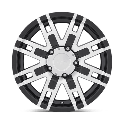 Helo HE835 Gloss Black Machined 22x9.5 +18 6x139.7mm 106.1mm
