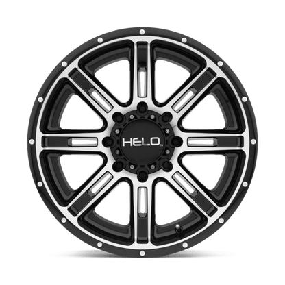 Helo HE900 Gloss Black Machined 20x9 0 6x139.7mm 106.1mm