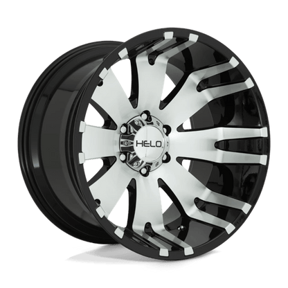 Helo HE917 Gloss Black Machined 20x12 -44 5x139.7mm 78.1mm