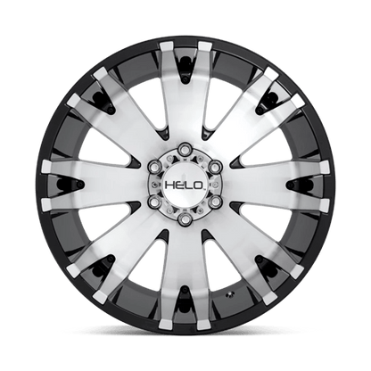 Helo HE917 Gloss Black Machined 20x12 -44 5x139.7mm 78.1mm