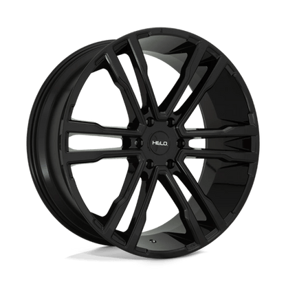Helo HE918 Gloss Black 20x9 +15 6x139.7mm 106.1mm