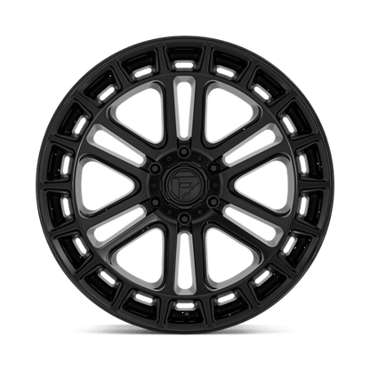 Fuel Offroad D718 HEATER Matte Black 22x10 -13 6x135mm 87.1mm