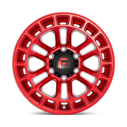 Fuel Offroad D719 HEATER Candy Red Machined 18x9 +1 6x135mm 87.1mm