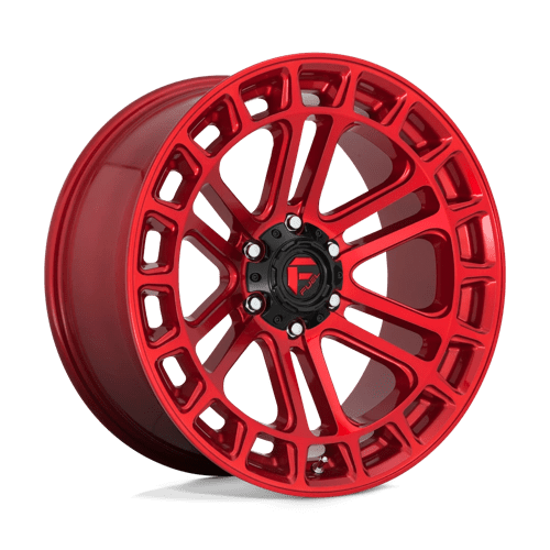 Fuel Offroad D719 HEATER Candy Red Machined 20x9 +1 6x135mm 87.1mm